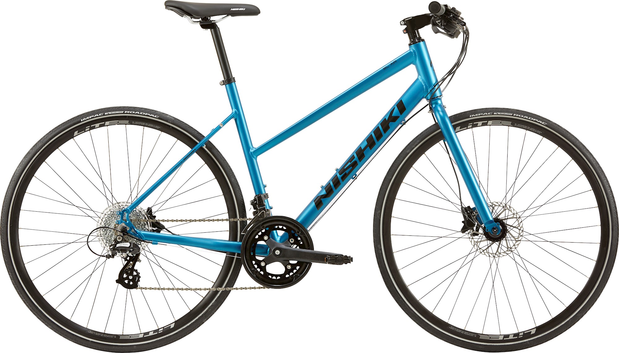 Nishiki Air Dame Altus 2023 Blå - Nishiki Cykler  - 5712700022934