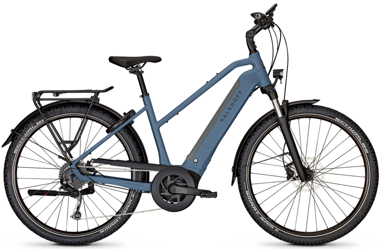 Kalkhoff Entice Move 625wh Dame Blå - Kalkhoff Cykler  - 4000990431873