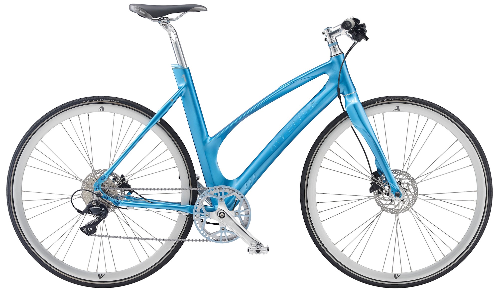 Avenue Airbase Dame 2025 Blå - Avenue Cykler  - 5712705004768