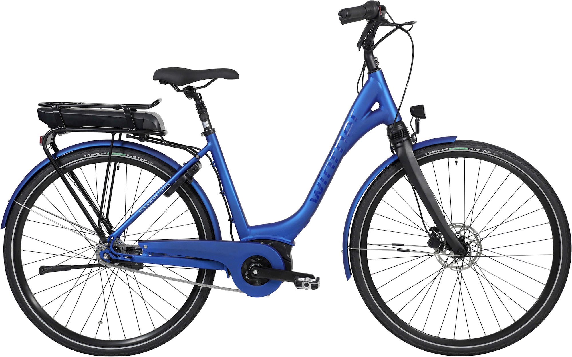 Winther Superbe Dame 2022 Blå - Winther Cykler  - 5712700018203