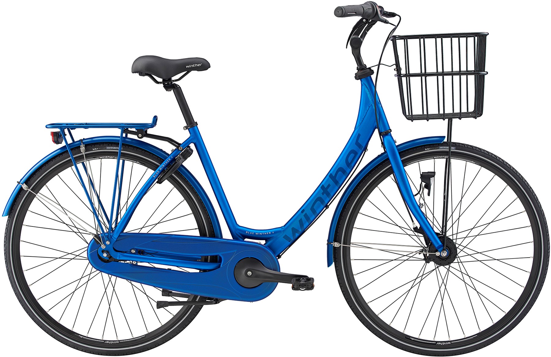 Winther Blue Dame 2023 Blå Udstillingsmodel - Winther Cykler
