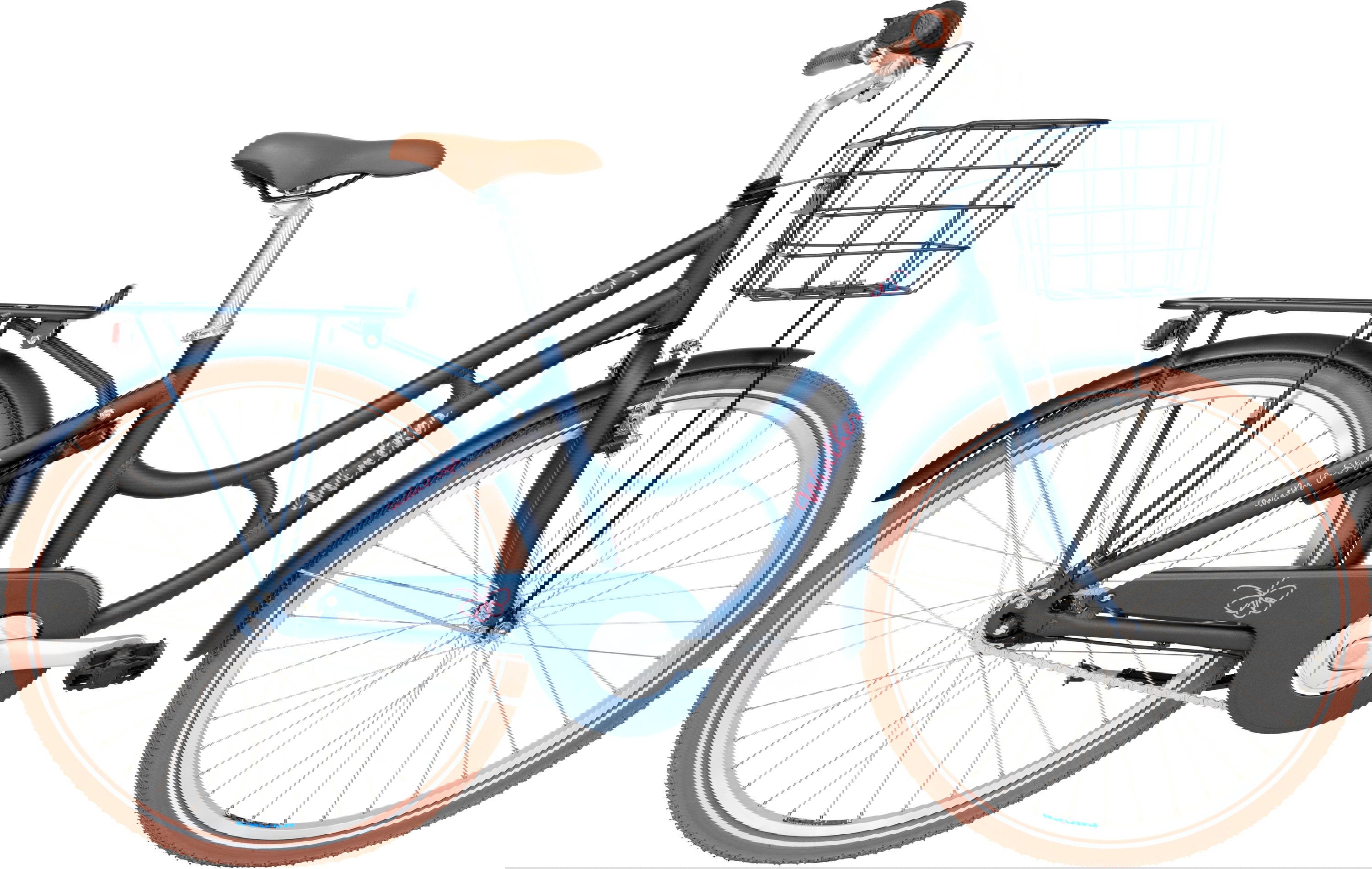 Winther Style Pige Ampquot Blå - Winther Cykler