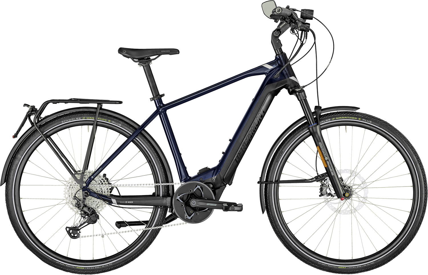 Sort Bergamont Horizon Elite Speed Gent 2022 Blå Speed Pedelec - Bergamont Cykler  - 7615523150519