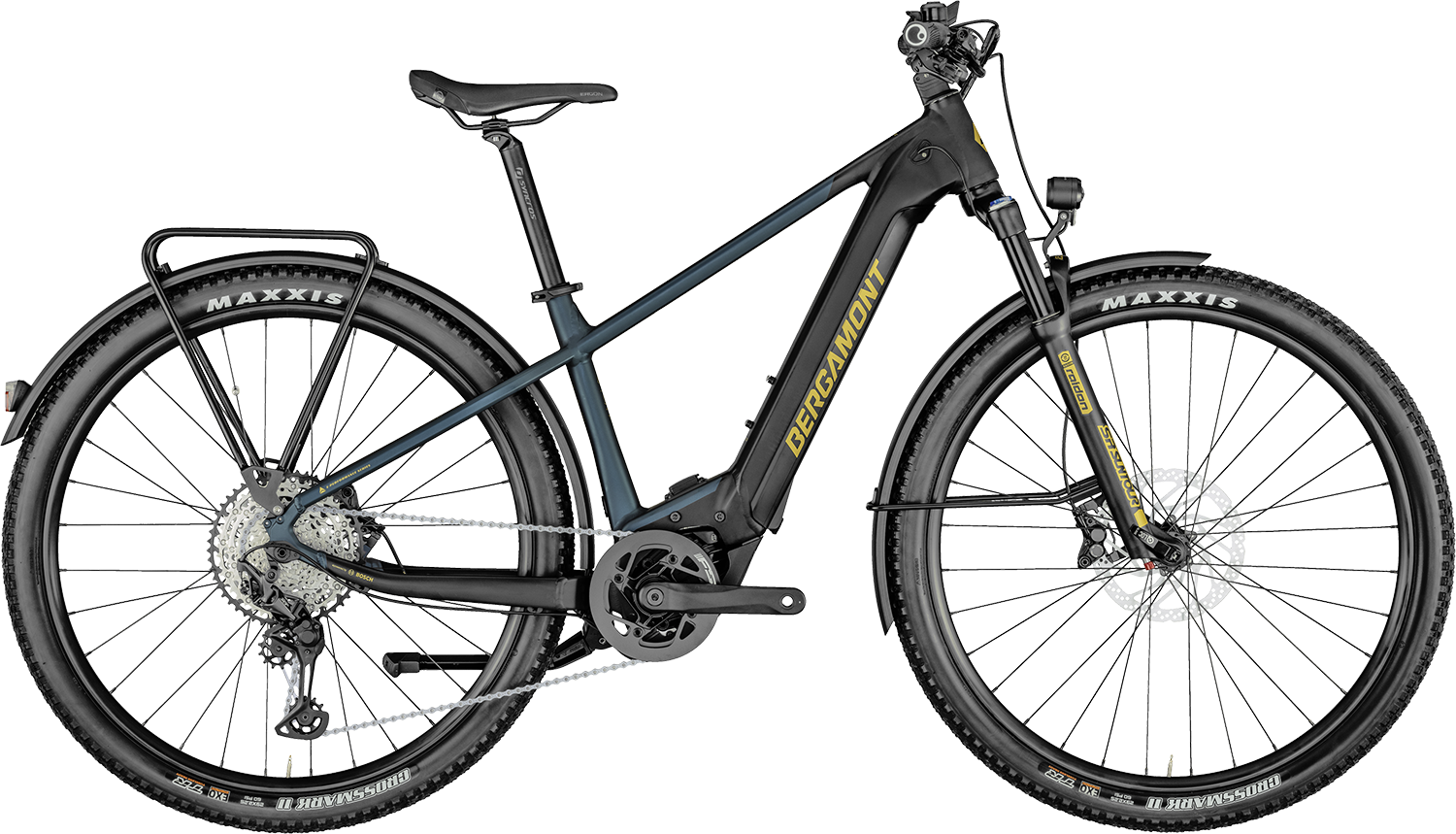 Sort Bergamont Revox Elite Blå - Bergamont Cykler  - 7615523152742