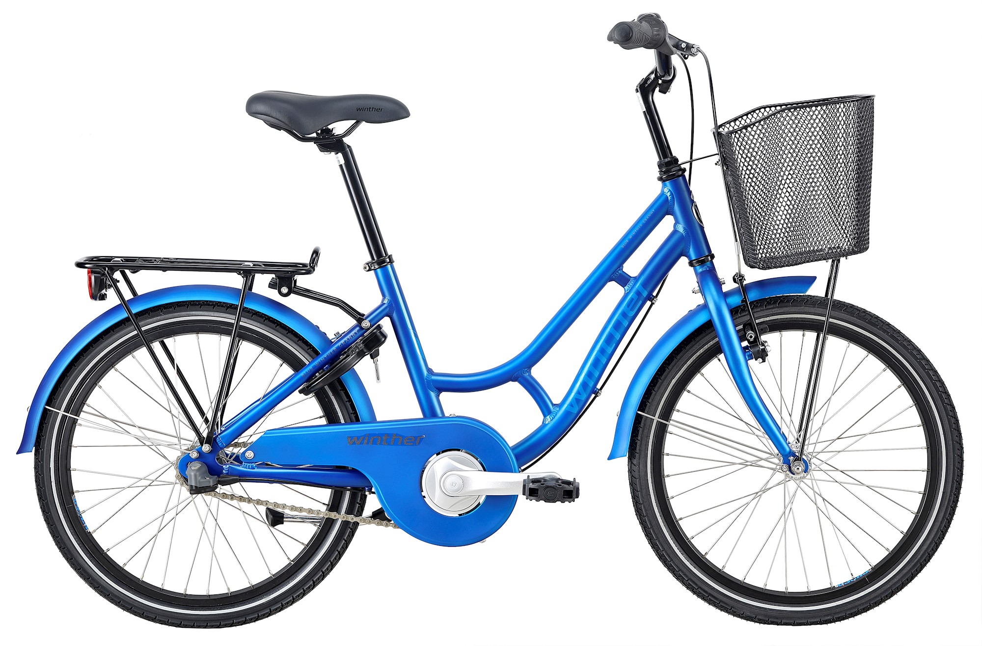 Blue Winther 250 Ampquot Alu Granny 2023 Blå - Winther Cykler  - 5712708008282