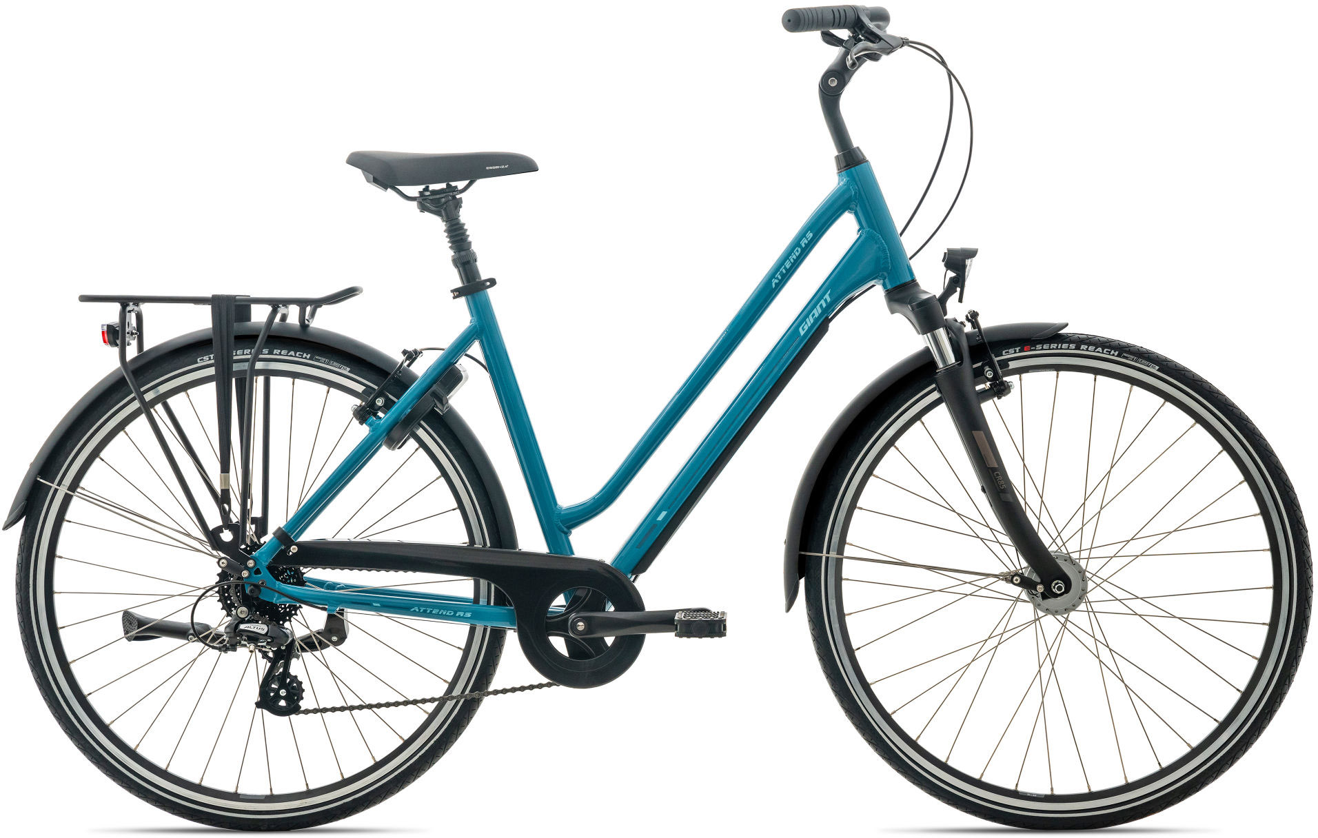 Giant Attend Dame 2024 Blå - Giant Cykler  - 4711291049017