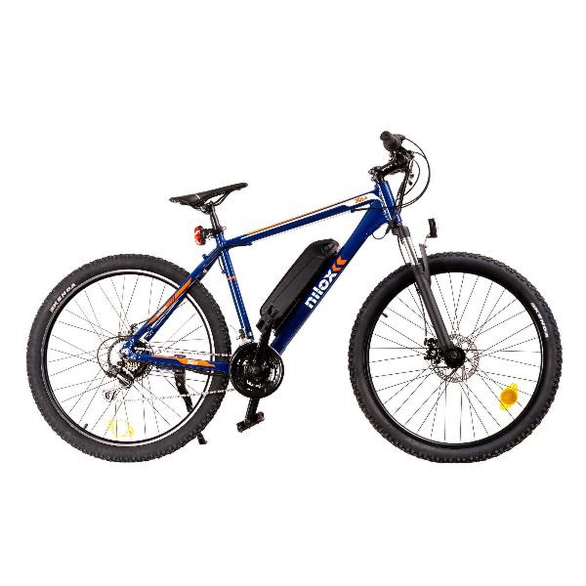 Elektrisk Cykel Nilox Plus 250 Sort Blå - Cykler  - 8054320841739