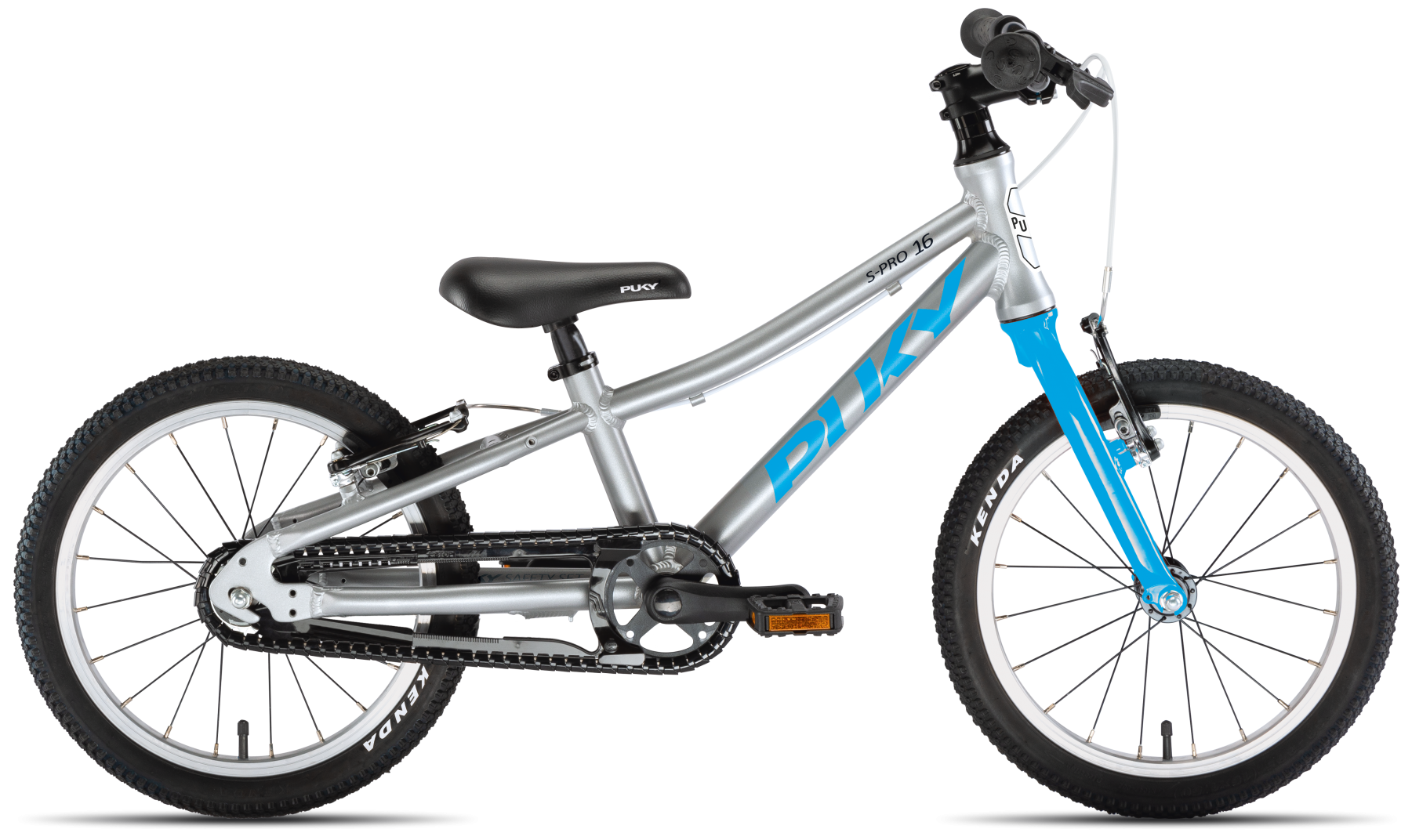 Puky Pro Superlight Ampquot Sølv Blå - Puky Cykler  - 4015731044144